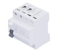 Aolidsive Interruttore Automatico per Corrente Residua, 230V CA Perdita | Rilevamento CA sinusoidale, configurazione a 2 poli, meccanismo di sgancio elettromagnetico, interruzione di corrente