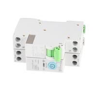 Aolidsive Interruttore Automatico WiFi Intelligente, Interruttore Automatico PA66 1P+N 10A AC 230V con Ritardo Temporale e Controllo Remoto, per la Distribuzione dell'energia Domestica e il