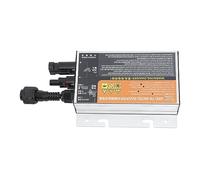 Aolidsive Inverter Collegato Alla Rete, Inverter Sinusoidale in Lega di Alluminio 300 W CA 220 V, Protezione della Temperatura Protezione Isolante per Microrete Fotovoltaica e Sistemi di
