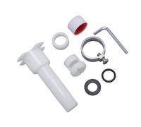 Aolidsive Kit Adattatore per Beccuccio Vasca 4 in 1, Deviatore Doccia in Plastica per Tubi da 1/2 Pollice e 3/4 Pollice, Separatore per Rubinetto Vasca da Bagno Facile da Installare per Bagno