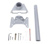 Aolidsive Kit di Montaggio su Tetto Gen 3 Supporto per Antenna Satellitare in Acciaio con Adattatore per Tubo e Staffa, per Installazione di Parabole Standard Gen 3 su Tetto o Superficie