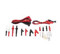 Aolidsive Kit di Puntali di Ricambio per Test Automobilistici per Multimetro con Spina a Banana da 4 Mm per Riparazioni Elettroniche Connessioni Versatili Qualità Affidabile