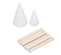 Aolidsive Kit in Rame per Elettrocoltura da Giardinaggio, Supporto per Antenna in ABS e Rame, Promuove la Crescita delle Piante e l'agricoltura Sostenibile per Giardini di Tutte le Dimensioni