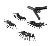 Aolidsive Kit Rivetti in Plastica, Design Ergonomico, 40 Rivetti Assortiti per Riparazioni Auto Domestiche Facili e Progetti Fai-da-te