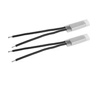 Aolidsive KSD9700 Interruttore di Controllo della Temperatura NC, Protettore Termico 250 V 5 A per Scaldabagni e Utensili Elettrici, Intervallo 40-150 ℃ (125℃)