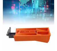 Aolidsive Localizzatore Magnetico di Fori Inclinati, Posizionatore ABS Durevole, Mini per Fori Tascabili, 10,8 X 4,8 Cm per Principianti della Lavorazione del Legno e Progetti Fai da Te