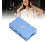 Aolidsive Mic Microfono USB di Cancellazione del Rumore con velocità di Campionamento 192kHz a 360 Gradi Omnidirezionale Pickup Sound Pickup Magnetica per i Giochi di Registrazione in (blu navy)