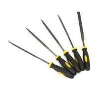 Aolidsive Mini Lime Piatte Assortite, Set di Lime per Legno in Raspa per Lavorazione del Legno in Acciaio 3x140mm per Artigiani Falegnami Fai-da-te (3 * 140 mm)