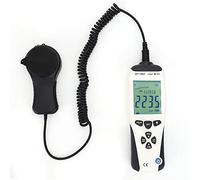 Aolidsive Mini Luxmetro Digitale, Fotorecettore Ad Alta Precisione | Lux tester portatile con display LCD, blocco dati e unità, scatola di trasporto compatta, risposta rapida per workshop e