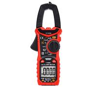 Aolidsive Mini Pinza Amperometrica Digitale AC DC Tester di Tensione in Plastica con Range Automatico per Misurazioni di Resistenza di Corrente e capacità (HT206B)