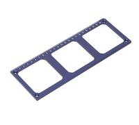 Aolidsive Modello per Scatola Portacavi Tipo 86, Materiale in Lega di Alluminio Marcatura Precisa e un'installazione Efficiente della Scatola delle Prese per Armadi e Guardaroba