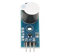 Aolidsive Modulo Cicalino Attivo da 5 Pezzi Modulo Cicalino Allarme 3.3V-5V con Fori di Montaggio Driver Transistor per Progetti Fai da Te di Elettronica Microcontrollore