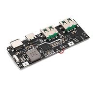 Aolidsive Modulo di Ricarica Rapida a 5 Porte, Materiale PCB, Protezione da Sovracorrente Soft Start, per Alimentatori e Dispositivi Mobili