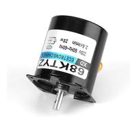 Aolidsive Motore Sincrono 68KTYZ, Corpo in Metallo con velocità 2,5 Giri/min, Coppia Elevata per Applicazioni Fai da Te, Motoriduttore a Magnete Permanente 220 V CA (2,5 giri)