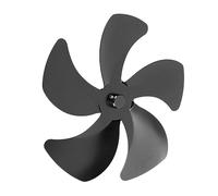 Aolidsive Pala della Ventola della Stufa, Design Leggero a 5 Pale in Lega di Alluminio Migliore Circolazione dell'aria Ed Efficienza di Riscaldamento, Ideale per Stufe a Legna e Pellet