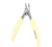 Aolidsive Pinza a Taglio Diagonale Mini 5 in Acciaio Inossidabile, Impugnatura Antiscivolo e Design Leggero per Lavori Elettronici di Precisione