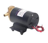 Aolidsive Pompa a Ingranaggi Autoadescante Pompa Elettrica a Palette con Valvola in Ottone 4,75 GPM 18 LPM Base in Gomma per Lubrificanti con Acqua Salata e Trasferimento Meccanico di Carburante