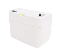 Aolidsive Pompa della Condensa, Materiale ABS Ad Alta Efficienza, Rimozione Automatica dello Scarico, capacità di 24 L/h, Funzionamento Silenzioso per Condizionatore d'aria HVAC