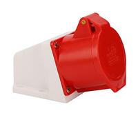 Aolidsive Presa di Alimentazione Industriale A 5 Pin, Materiale ABS, IP44 Resistente Alle Intemperie, Potenza Nominale 32 A per l'industria e le Ferrovie