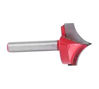 Aolidsive Punta per Fresa con Scanalatura a V con Codolo da 6 Mm, Strumento per Incisione 3D in Lega Solida per Falegnami in PVC Acrilico MDF (Diametro lama 16 mm)