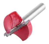 Aolidsive Punta per Fresa con Scanalatura a V con Codolo da 6 Mm, Strumento per Incisione 3D in Lega Solida per Falegnami in PVC Acrilico MDF (Diametro lama 18 mm)