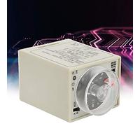 Aolidsive Relè Temporizzato di Ritardo, Timer di Ritardo Accensione Regolabile AC220V per Macchine Utensili e Porte Automatiche