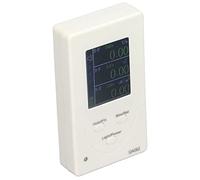 Aolidsive Rilevatore di Campi Elettromagnetici EMF 5Hz-5GHz Tester 3-in-1 per Radiazioni Elettromagnetiche con Display a Colori, Allarme Sonoro e Luminoso, Ricaricabile Via USB per Uso