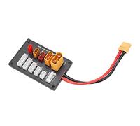 Aolidsive Scheda Caricabatteria per Bilanciamento Batteria, Materiale ABS, Spina XT60 e Connettore a Banana, Adatta per Caricabatterie IMAX B6 e Batterie da 2S a 6S