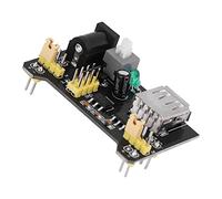 Aolidsive Scheda di Alimentazione Breadboard per Modulo di Alimentazione 5 V 3,3 V Ingresso CC Commutabile da 5 Pezzi Uscita a Doppio Canale Alimentata Tramite USB da 6, a 12 per Prototipazione