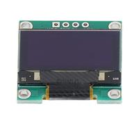 Aolidsive Schermo Display da 0,96 Pollici, Modulo Display OLED I2C Basetta a 4 Pin 3,3 V, Tecnologia a Diodi Organici a Emissione di Luce, per Casa Intelligente Elettronica di Consumo Uso