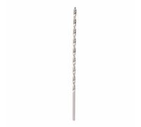 Aolidsive Set di 2 Punte Elicoidali da 4 Mm di 2 Punte a Spirale HSS Extra Lunghe da 200 Mm per la Lavorazione dei Metalli