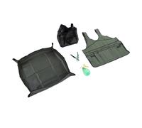 Aolidsive Set di Attrezzi da Giardinaggio da 9 Pezzi con Impugnatura Ergonomica per gli Amanti delle Piante Kit da Giardinaggio con Borsa e Grembiule
