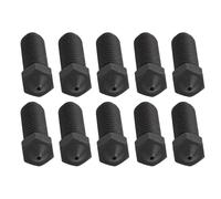 Aolidsive Set Ugelli Stampante 3D in Acciaio Temprato Ad Alta Precisione per 3, Sostituzione Ugelli Hotend Lavorazione CNC 180°C, Compatibile con PLA ABS PETG TPU per Hobbisti Professionisti (0,8 mm)