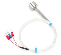 Aolidsive Sonda Sensore di Temperatura, Termometro Magnetico in Acciaio Inossidabile, PT100 da -76 a +302 Fahrenheit, Ideale per Applicazioni Industriali (#2)