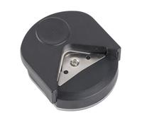 Aolidsive Taglierino per Carta Arrotondatore per Angoli, Paletta in Acciaio Inossidabile, Design Leggero per Cartoline e Foto a Casa o in Viaggio