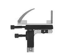 Aolidsive Tavolino Mobile per Microscopio, Tavolino Meccanico XY con Calibro e Scala, Struttura Resistente in Plastica e Metallo per l'esame Preciso dei Campioni Nei Laboratori Scolastici