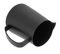 Aolidsive Tazza per Latte in Acciaio Inossidabile, Brocca per Schiuma di Latte Nera Opaca per Deliziose Creazioni di caffè, Design Professionale e Uso Multifunzionale per la Casa o il Bar (Cigno