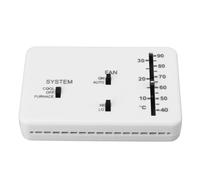 Aolidsive Termostato di Ricambio, Materiale ABS, Controllo Analogico a 6 Fili, Compatibile con i Sistemi Smart AC e Heat Only