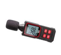 Aolidsive Tester di Rumore Digitale, Materiale ABS con Display LCD Retroilluminato, Gamma DB per Test Audio e Monitoraggio del Rumore Ambientale