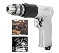 Aolidsive Trapano Pneumatico Reversibile da 3/8 Pollici, Utensile Pneumatico con Scarico Silenzioso, 1800 Giri/min per Applicazioni Industriali e di Perforazione