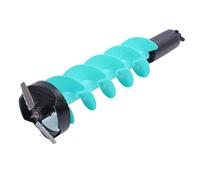 Aolidsive Trivella per Trapano da Ghiaccio da 6 Pollici con Materiale in Nylon, 2 Lame e Design Galleggiante per Gli Appassionati di Pesca Ghiaccio