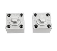 Aolidsive Valvola a Farfalla a 3 Vie, Valvola Deviatrice in Acciaio Legato, Aumenta la produttività per Mini Escavatori con Tubo Idraulico a Collegamento Rapido