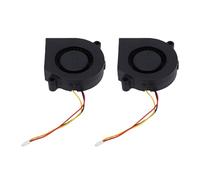 Aolidsive Ventola della Testina di Stampa da 2 Pezzi, Raffreddamento con Doppio Cuscinetto a Sfera per Snapmaker U1, Funzionamento Silenzioso, Ventilatore 5015, ABS, 50 X 50 X 15 Mm