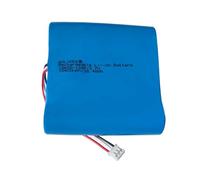 AOLIKES Batteria 18650 1s3p 10400 mAh 7,4 V ricaricabile agli ioni di litio con spina PH2,0/3P / 5C Cells/Straight/Supporta Ricarica Rapida