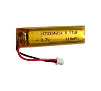 AOLIKES Batteria Lipo ricaricabile 3.7V 110mAh per telecomando di presentazione Logitech Spotlight