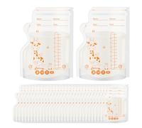 Aolso 30 Pezzi Sacchetti Latte Materno, 250ml Sacchetto Per La Conservazione Del Latte Senza BPA, Contenitore Latte Materno con Scala, Sacchetto di Stoccaggio Pre-sterilization Autoportanti