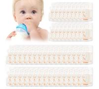 Aolso 50 Pezzi Sacchetti Latte Materno, 250ml Sacchetto Per La Conservazione Del Latte Senza BPA, Contenitore Latte Materno con Scala, Sacchetto di Stoccaggio Pre-sterilization Autoportanti