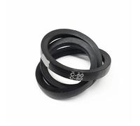 AOLUOER 1pc C-55 C-56 C-57 C-58 C-59 Trasmissione a cinghia trapezoidale Potenza Heavy Duty Wrapping Cinghia di trasmissione C55 C56 C57 C58 C59(C-55)