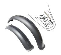 AOLUOER 20 "X4.0 Parafanghi Bici Fat Tire Parafanghi Set Parafanghi for Pieghevoli Neve E-Bike Bicicletta M//TB B//MX Parti di Ciclismo(20x4.0 Grey)