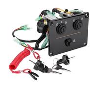 AOLUOER 6K1-82570-08 Pannello di controllo del gruppo interruttore a chiave accensione doppia for fuoribordo Y//a//m//a//h//a 6K1-82570-13-00